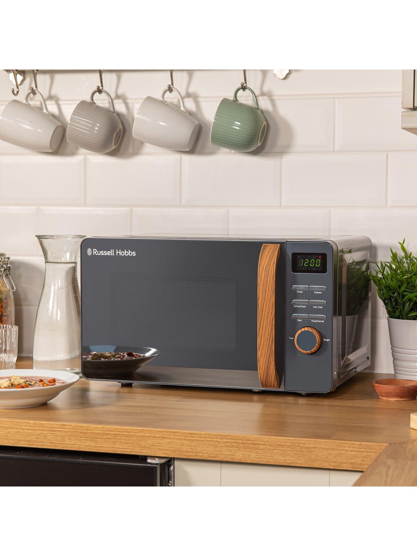 Image 3 of 8 of Russell Hobbs RHMD714G Scandi Grey Digital Microwave