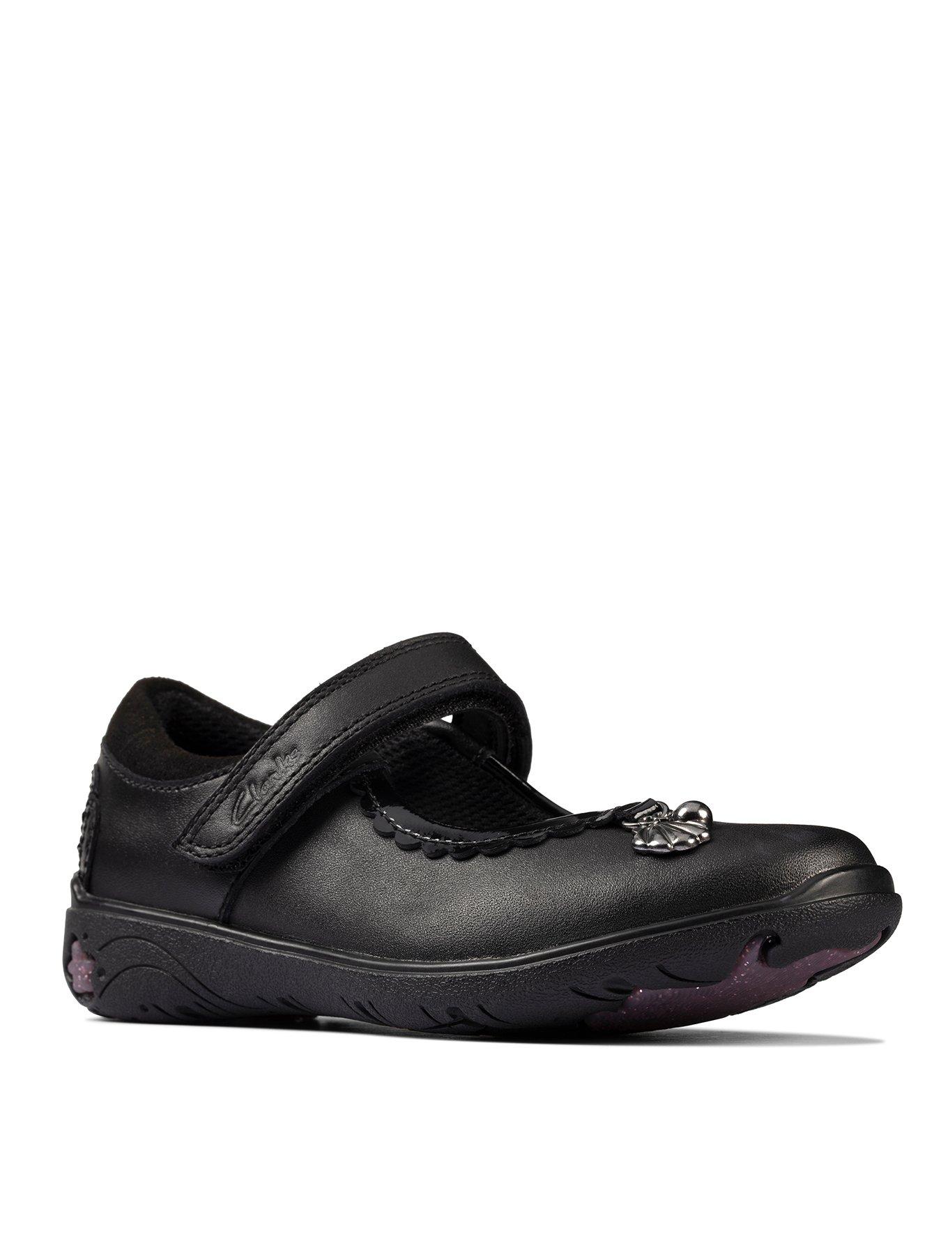 front image of clarks-toddlernbspsea-shimmer-mary-jane-school-shoe-black