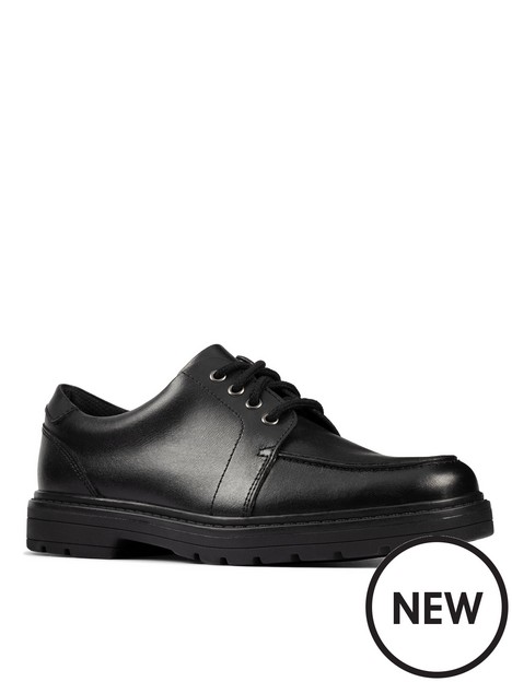 clarks-youth-loxham-pace-lace-up-school-shoe-black