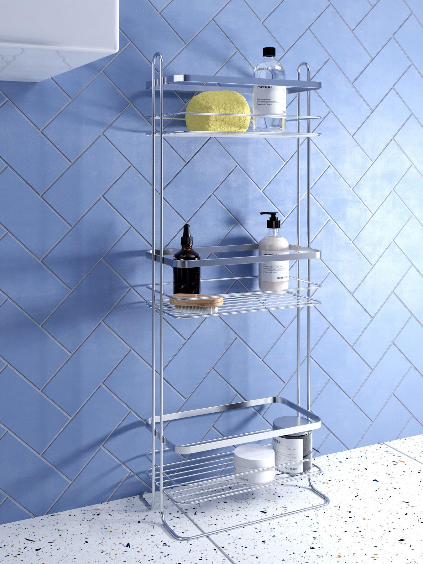undefined Free-Standing Three-Tier Storage Basket