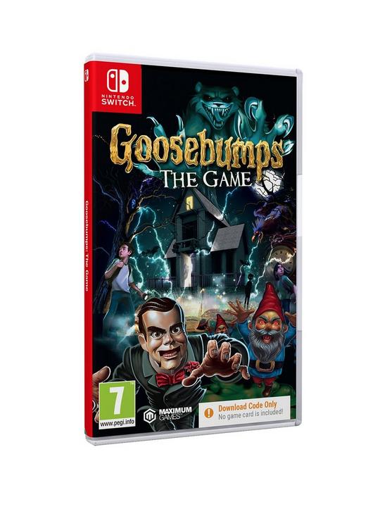 front image of nintendo-switch-goosebumps-the-game-code-in-box