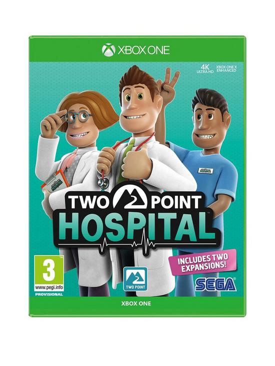 front image of xbox-one-two-point-hospital