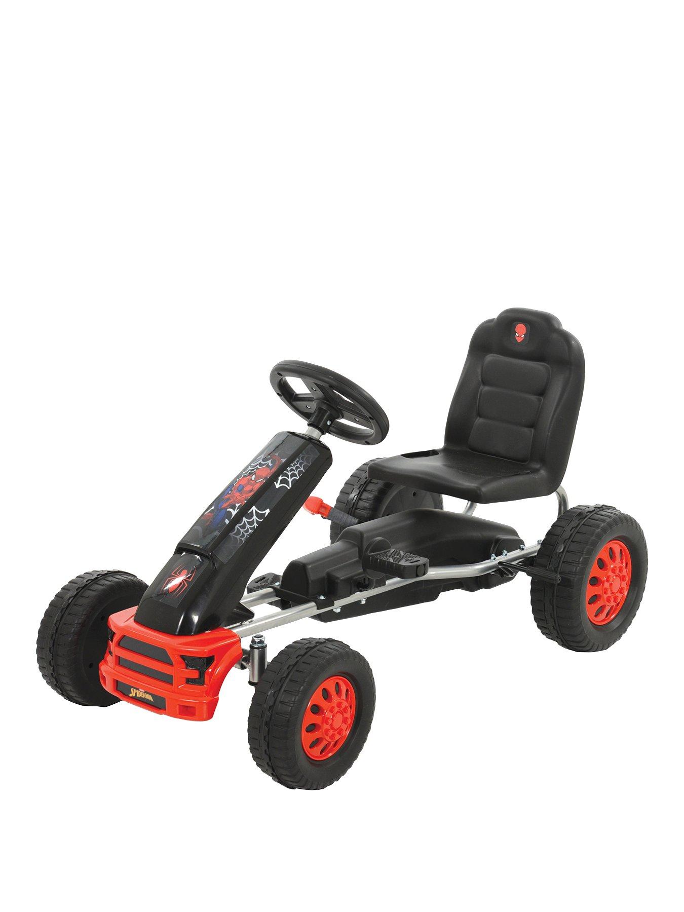 Spiderman pedal car deals