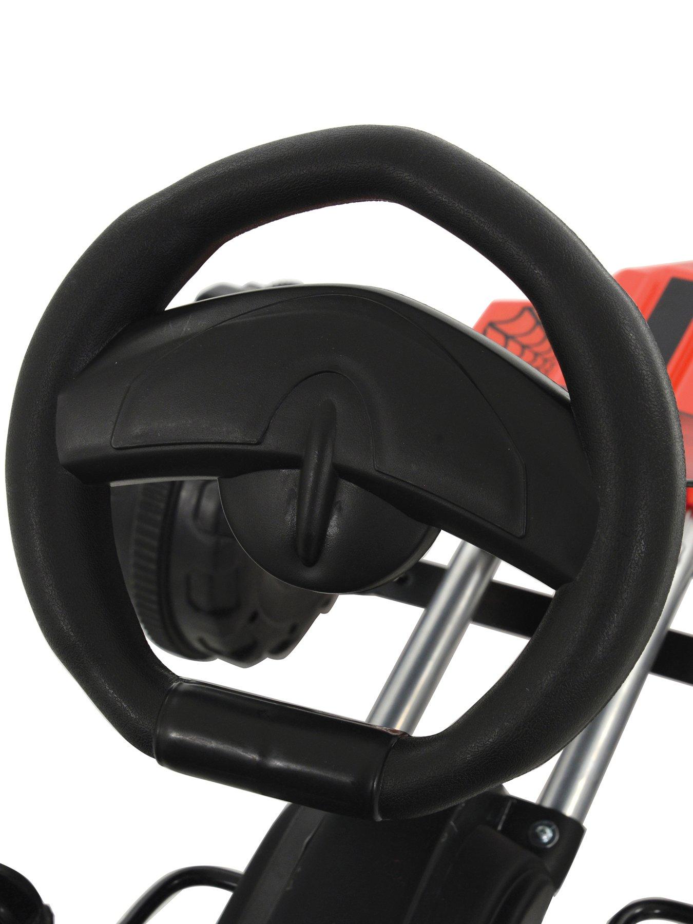 Image 4 of 6 of Spiderman Go Kart Pedal Ride-On Toy