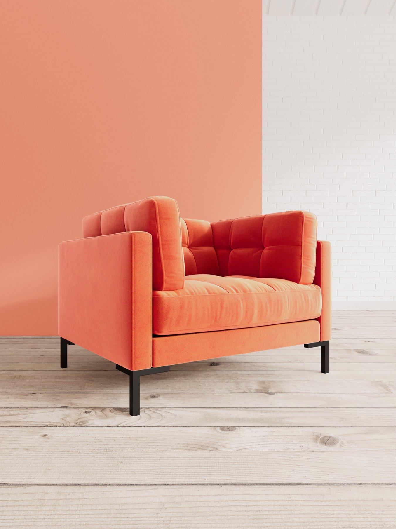  image of swoon-landau-fabric-armchair