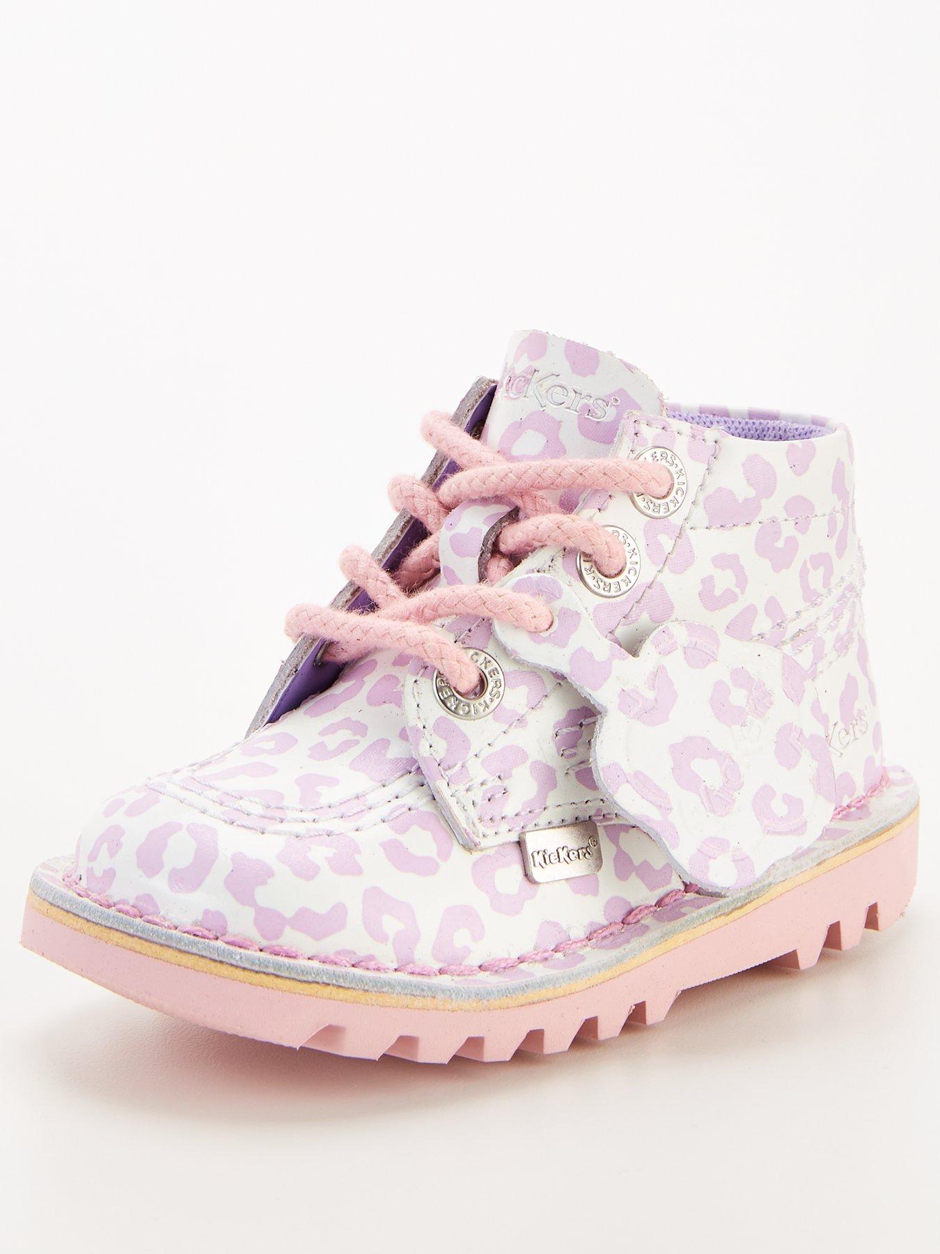 kids white kickers