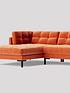  image of swoon-landau-fabric-left-hand-corner-sofa