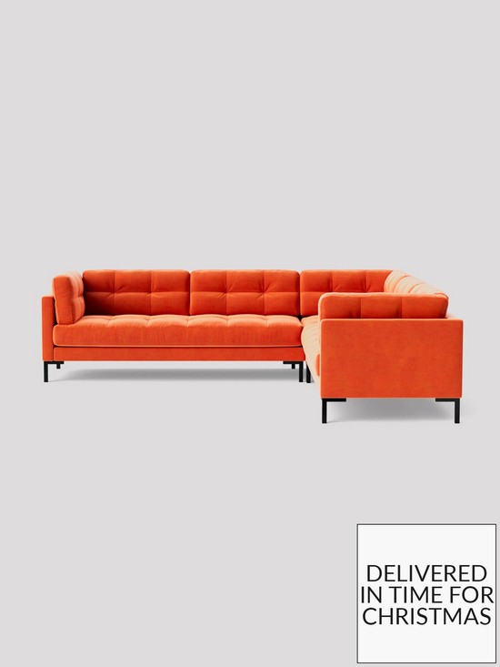 stillFront image of swoon-landau-fabricnbsp5-seater-corner-sofa
