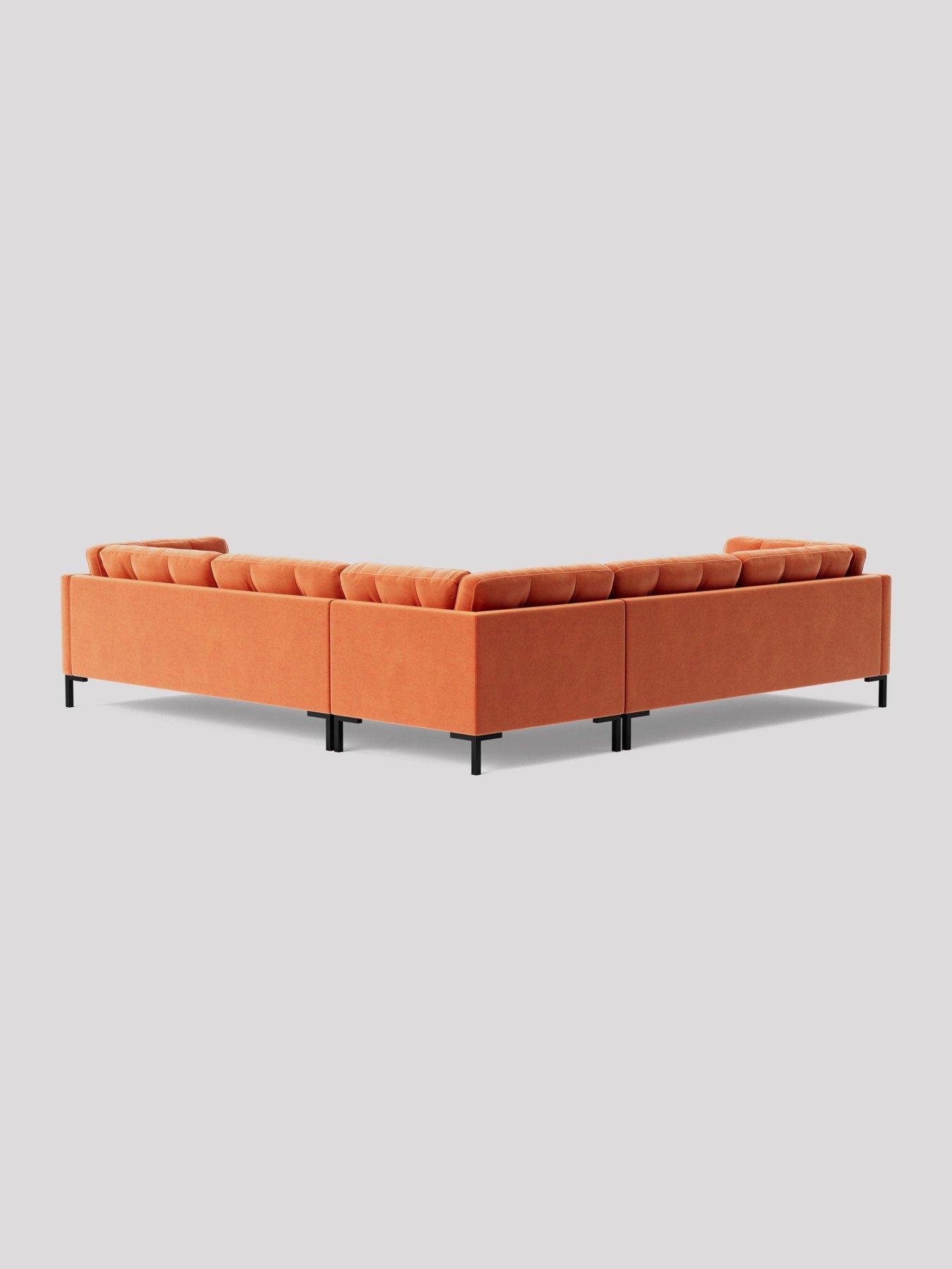  image of swoon-landau-fabricnbsp5-seater-corner-sofa