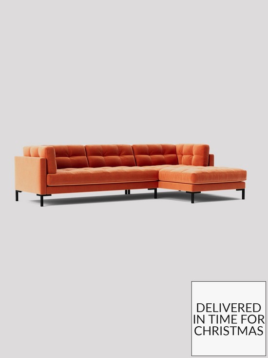 stillFront image of swoon-landau-fabric-right-hand-corner-sofa