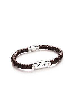 treat-republic-personalised-mens-brown-leather-bracelet