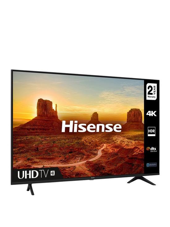 stillFront image of hisense-h50a7100ftuk-50-inch-4k-ultra-hd-hdr-freeview-play-smart-tv-black