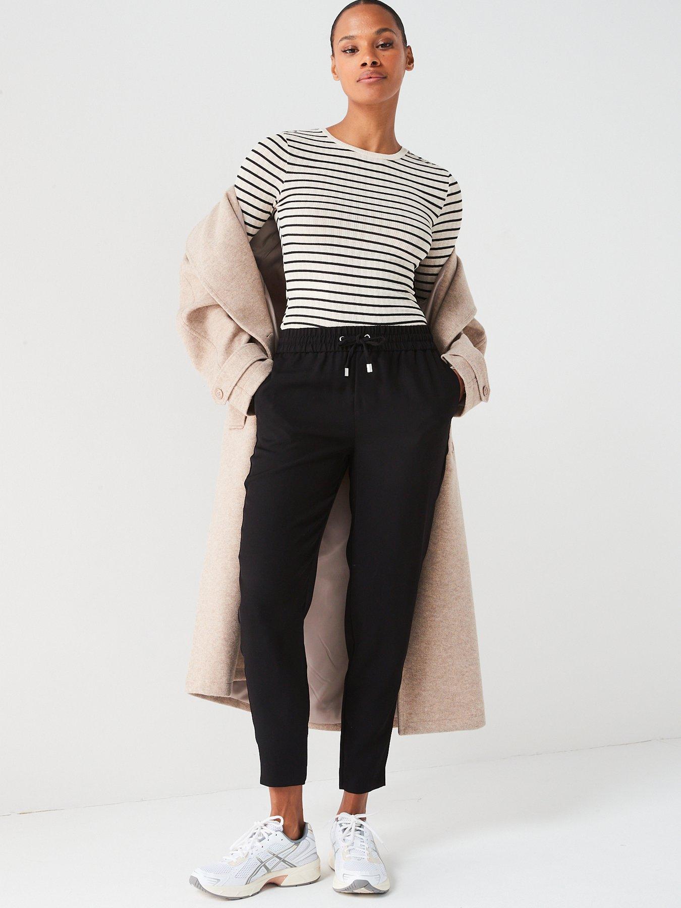 Image 3 of 6 of V by Very Formal Smart Joggers - Black