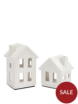 ceramic-house-candle-holders