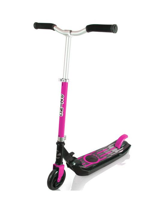 front image of zinc-e4-max-electric-scooter-pink