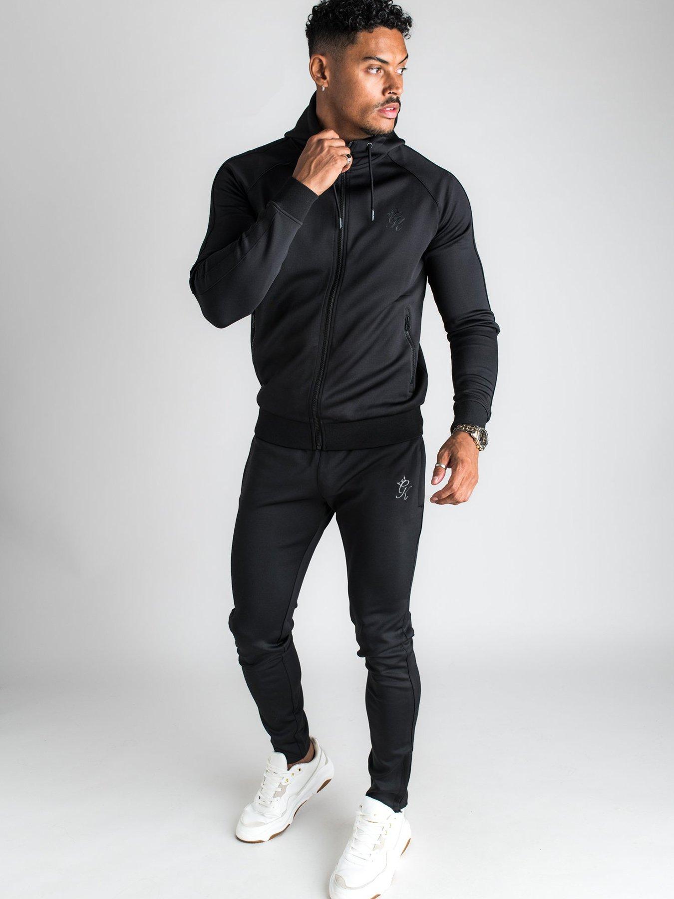 gym king black hoodie