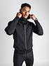  image of gym-king-basis-poly-full-zipnbsptracksuit-hoodie-black