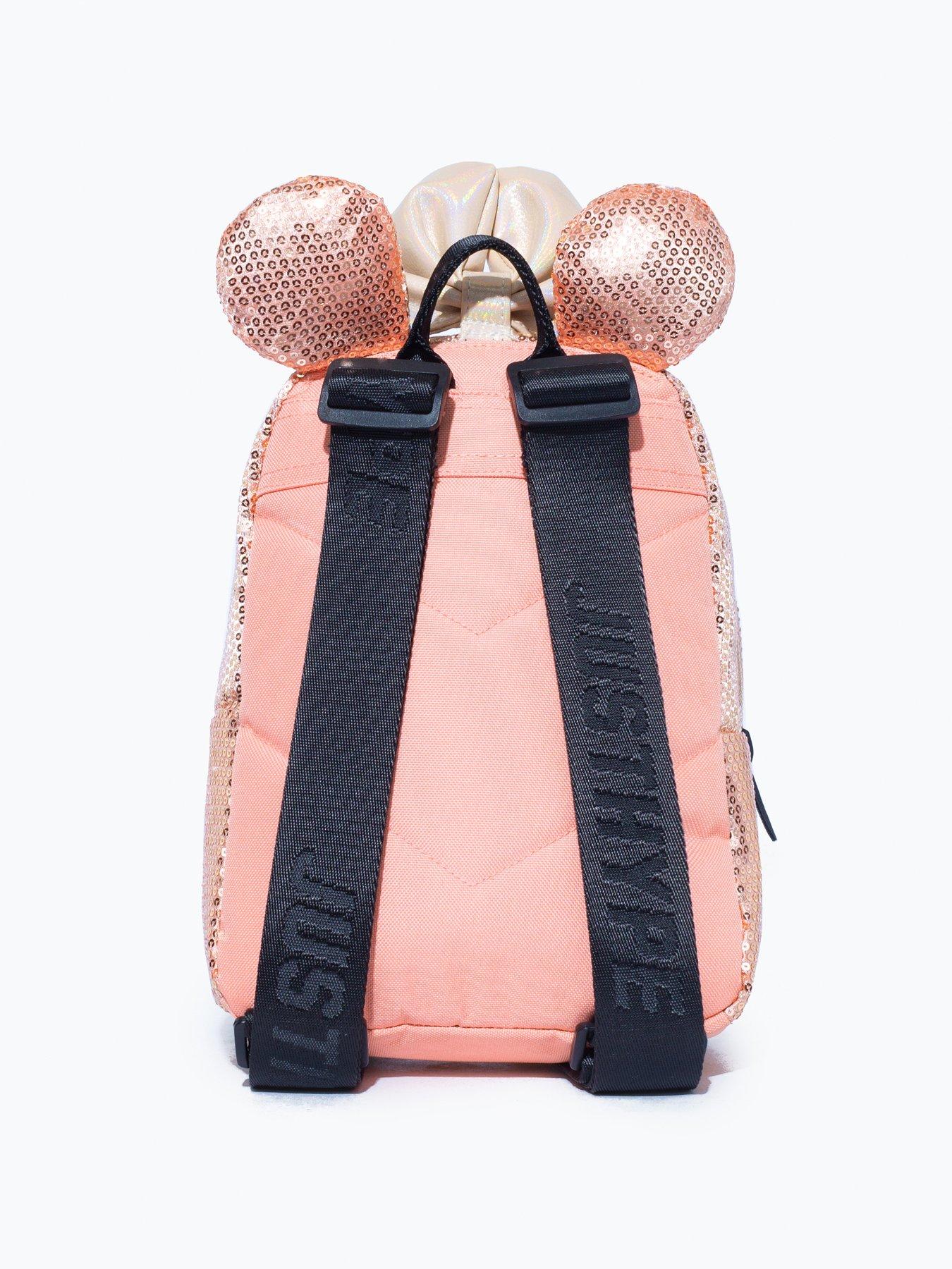 hype rose gold backpack