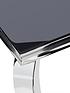 grace-160-cmnbsprectangle-dining-tablenbspnbsp6-chairs-blackchromedetail
