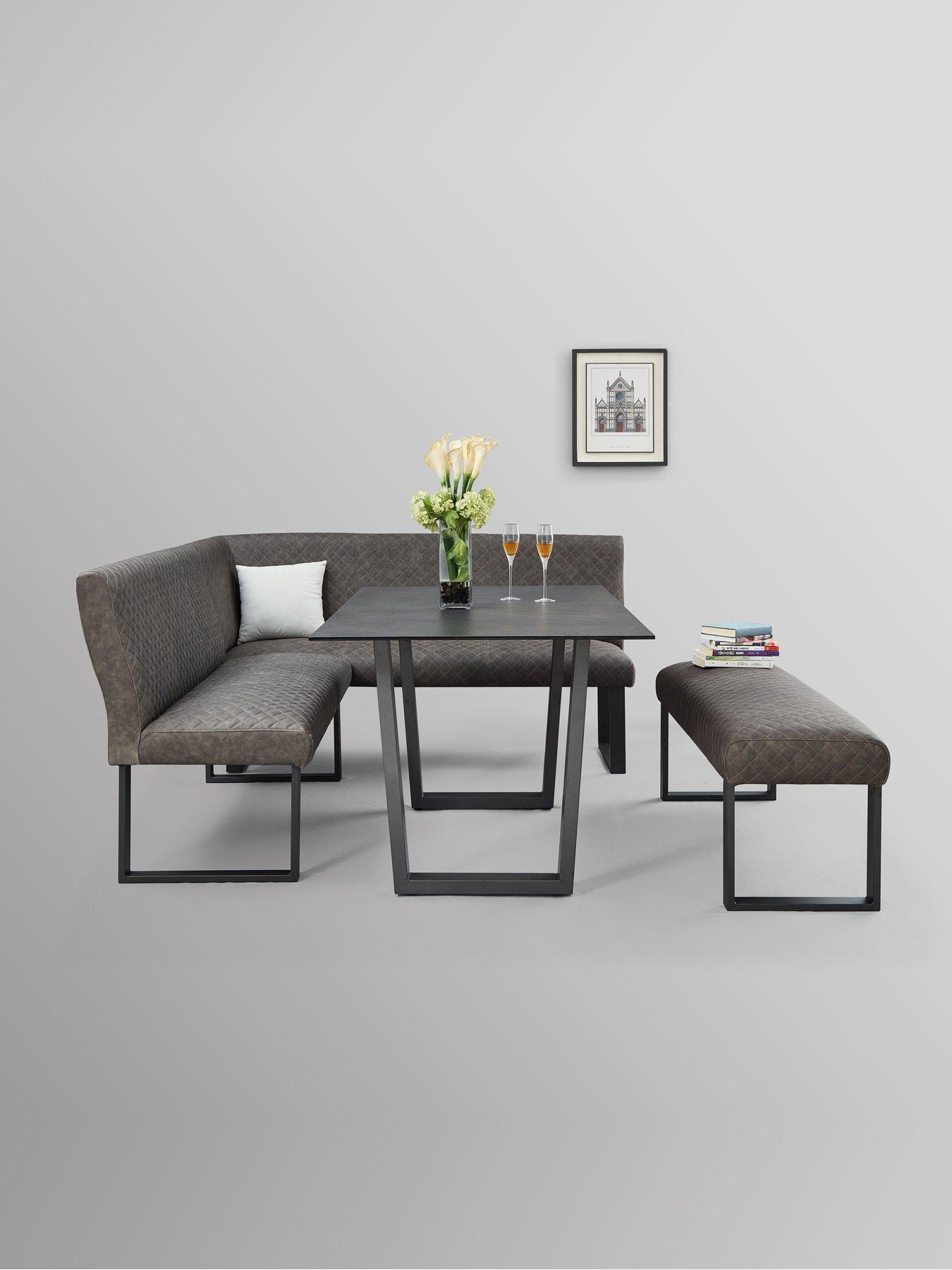 Corner Sofa Bench Dining Table Baci Living Room