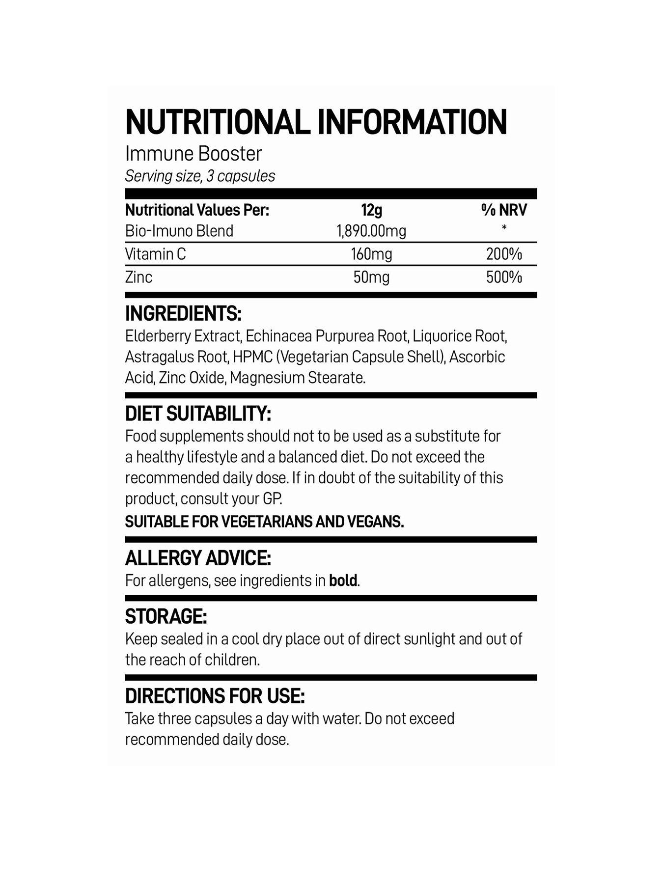 Image 2 of 3 of Bio Synergy IMMUNE BOOSTER - 90 Capsules