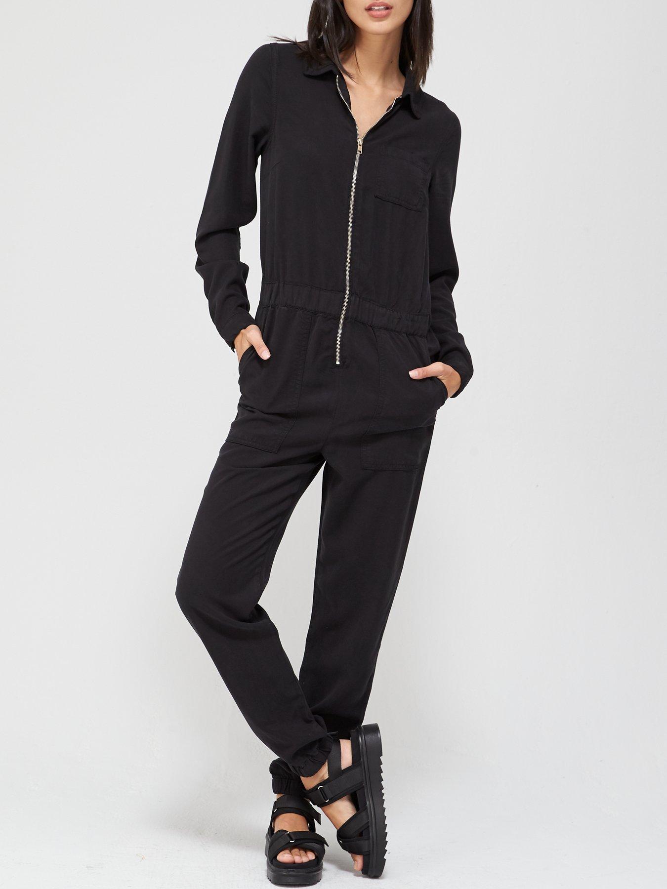 denim jumpsuit very