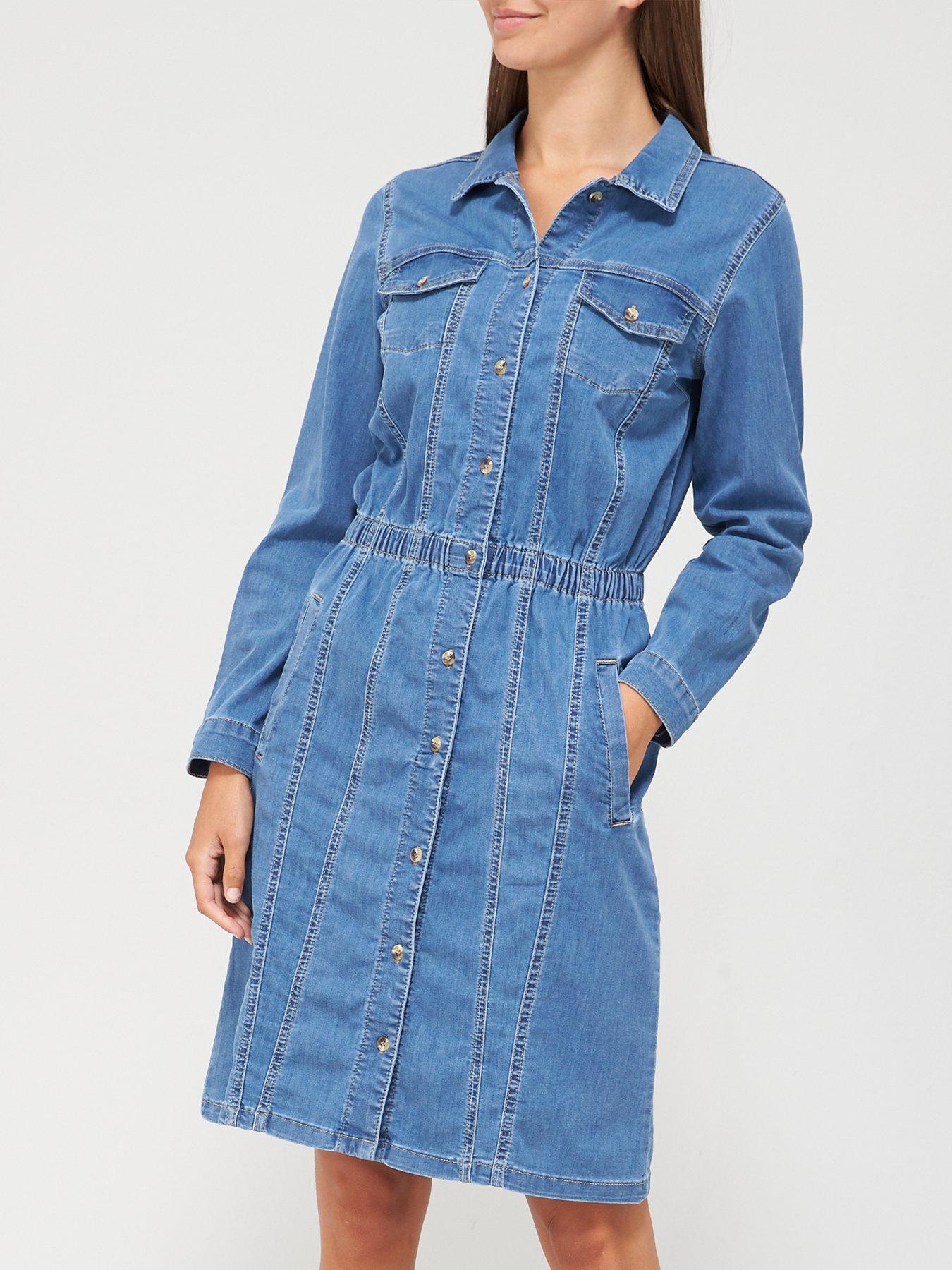 littlewoods denim dress