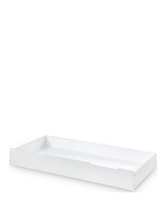 front image of julian-bowen-grace-under-bed-trundle-pure-white