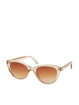 Accessorize   Clara Clear Cateye Sunglasses - Pink