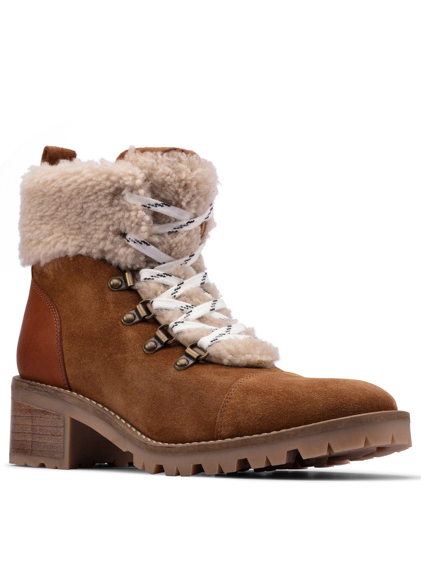 clarks chunky shoes