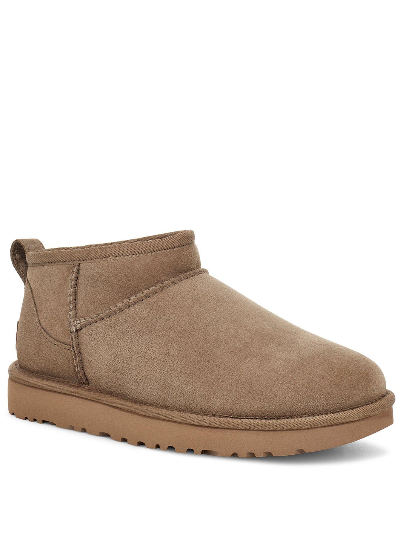 UGG Classic Ultra Mini Ankle Boot - Antelope | littlewoods.com