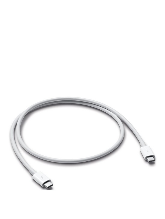 front image of apple-thunderbolt-3-usb-c-cable-08m