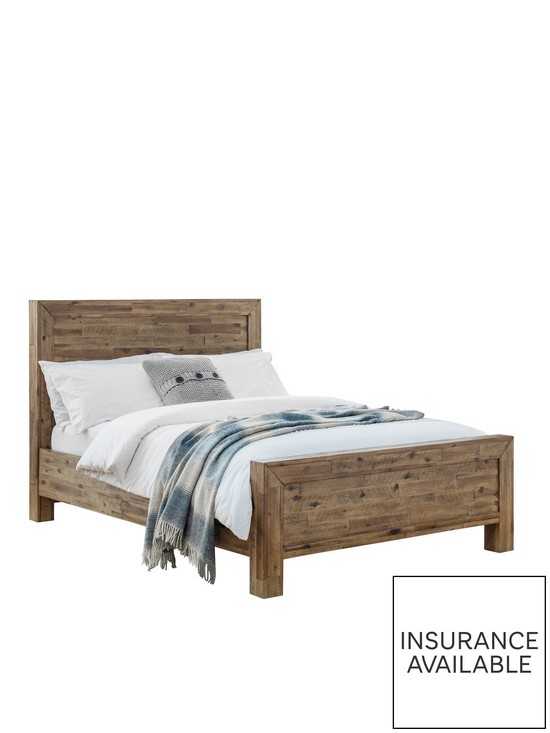 stillFront image of julian-bowen-hoxton-king-wooden-bed-solid-acacia