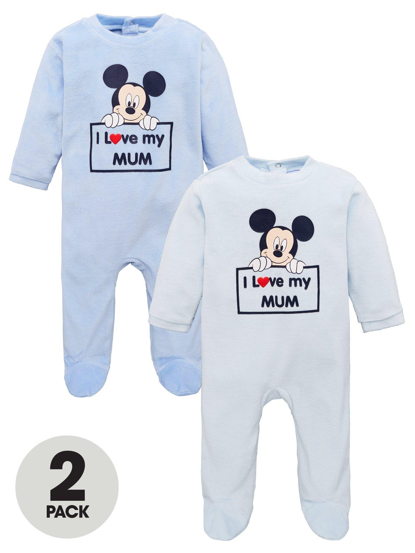 mickey mouse baby grow