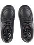  image of start-rite-yo-yonbspleather-lace-up-breathable-boys-school-shoes-black