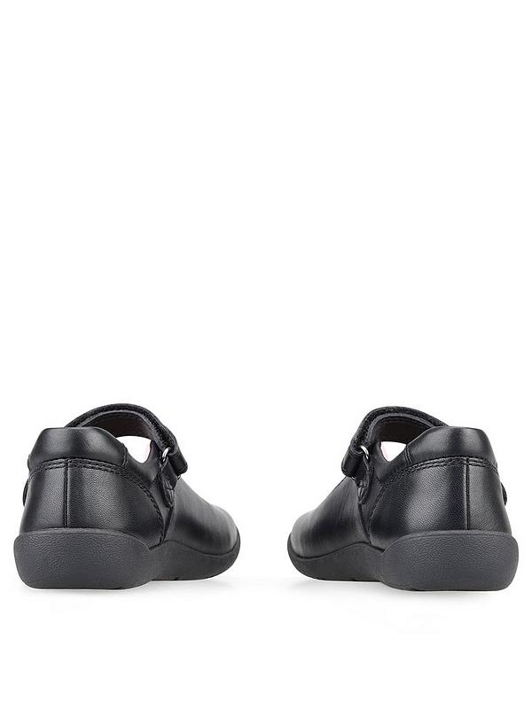 Petasil Ellie Black Leather Girls School Shoes 30D or 31D Only SALE 