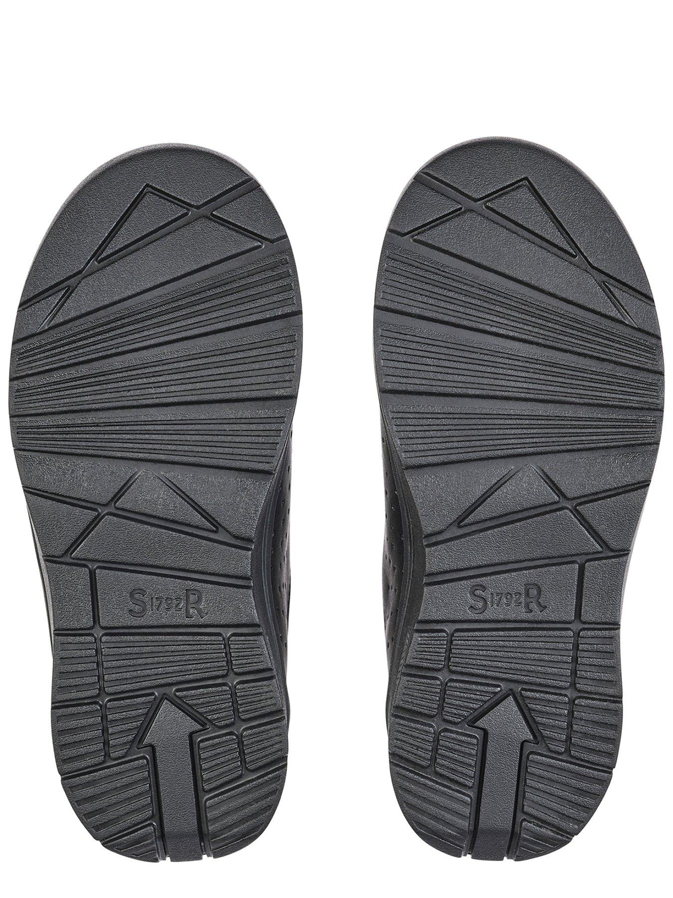 Image 5 of 5 of Start-rite Rocket Boys Space Themed Glow In The Dark&nbsp;Leather School Shoes - Black&nbsp;