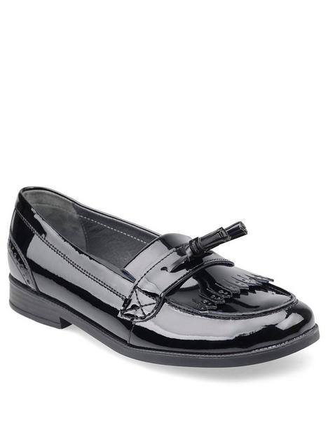 start-rite-sketchnbsppatent-leather-slip-on-loafer-girls-school-shoes-black