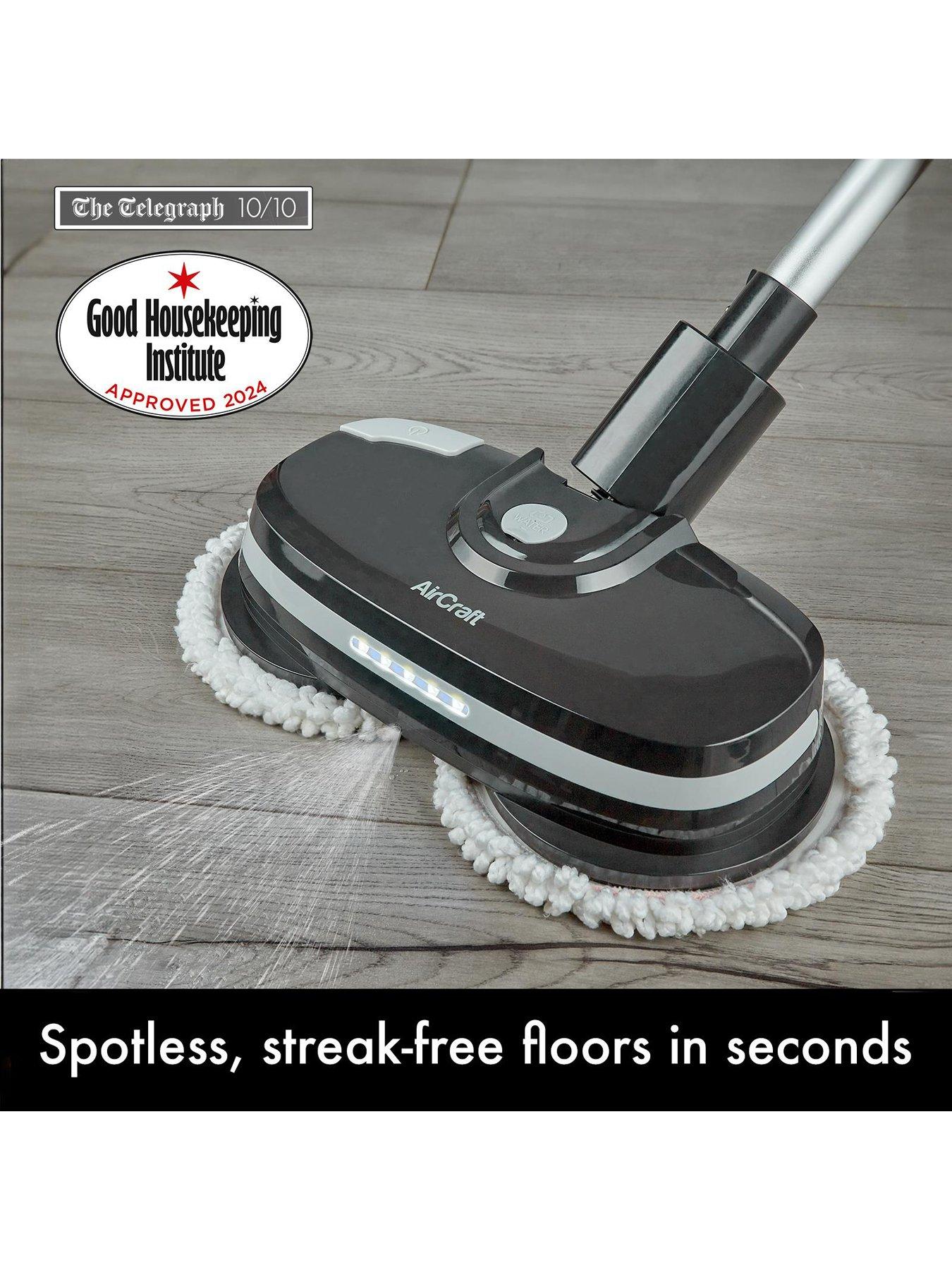 stillFront image of aircraft-powerglide-cordless-hard-floor-cleaner-with-extra-pads-cleaning-and-buffering-around-20-square-metres-pernbspminute