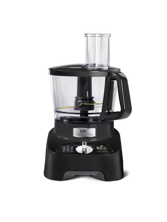 front image of tefal-double-force-pro-nbspdo821840-black-food-processor
