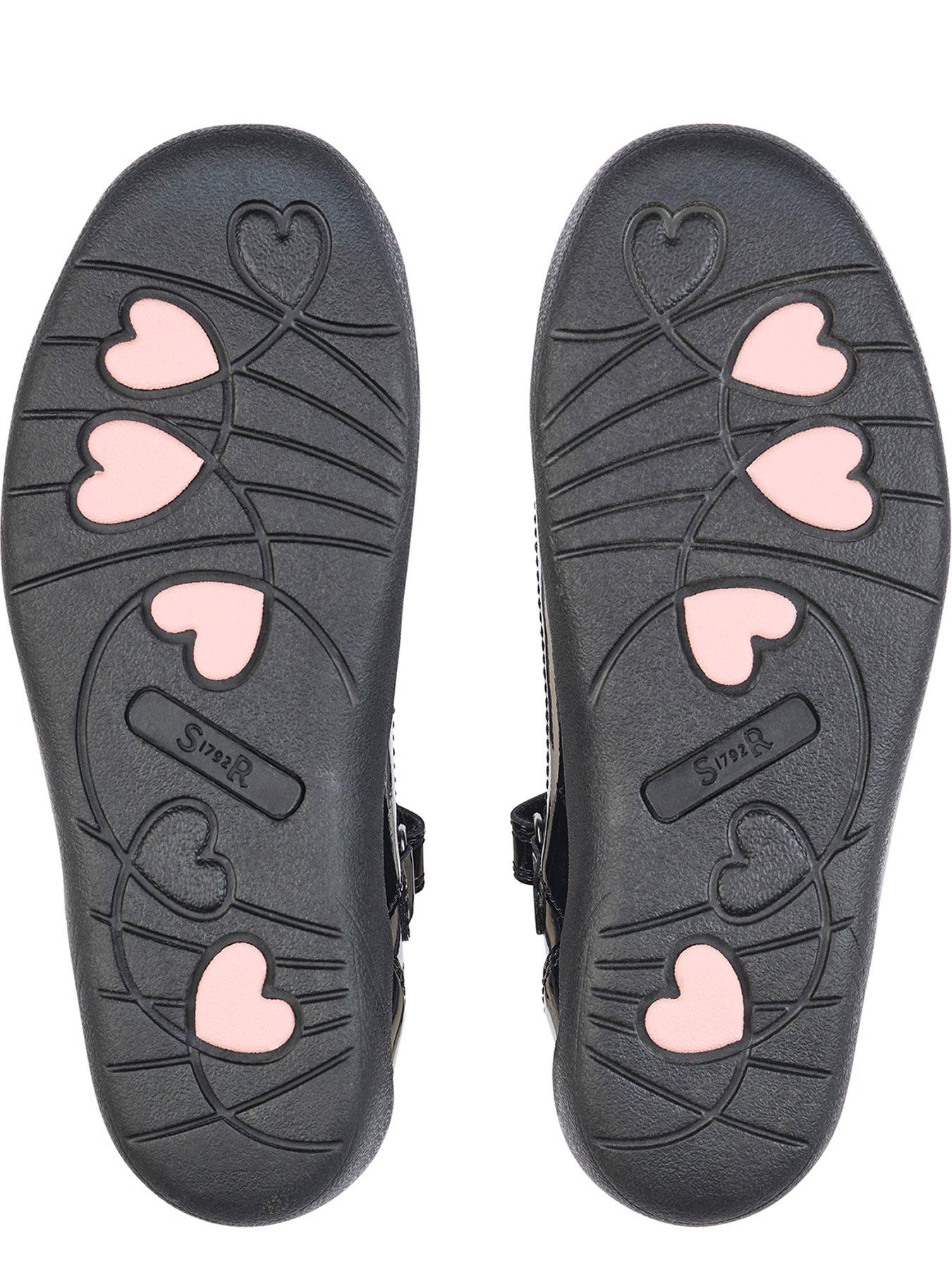  image of start-rite-girls-spiritnbsppatent-leather-mary-jane-school-shoes-with-unicorn-footbed-black
