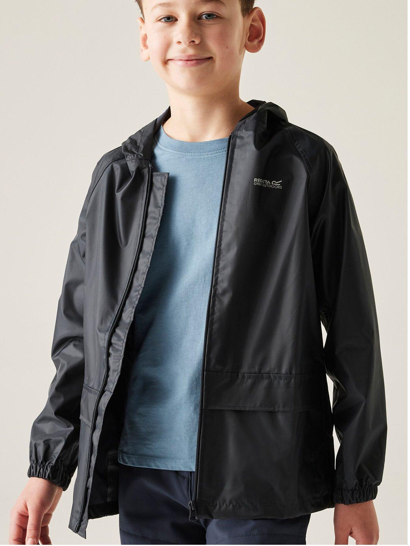 Regatta Kids Stormbreak Waterproof Jacket - Navy