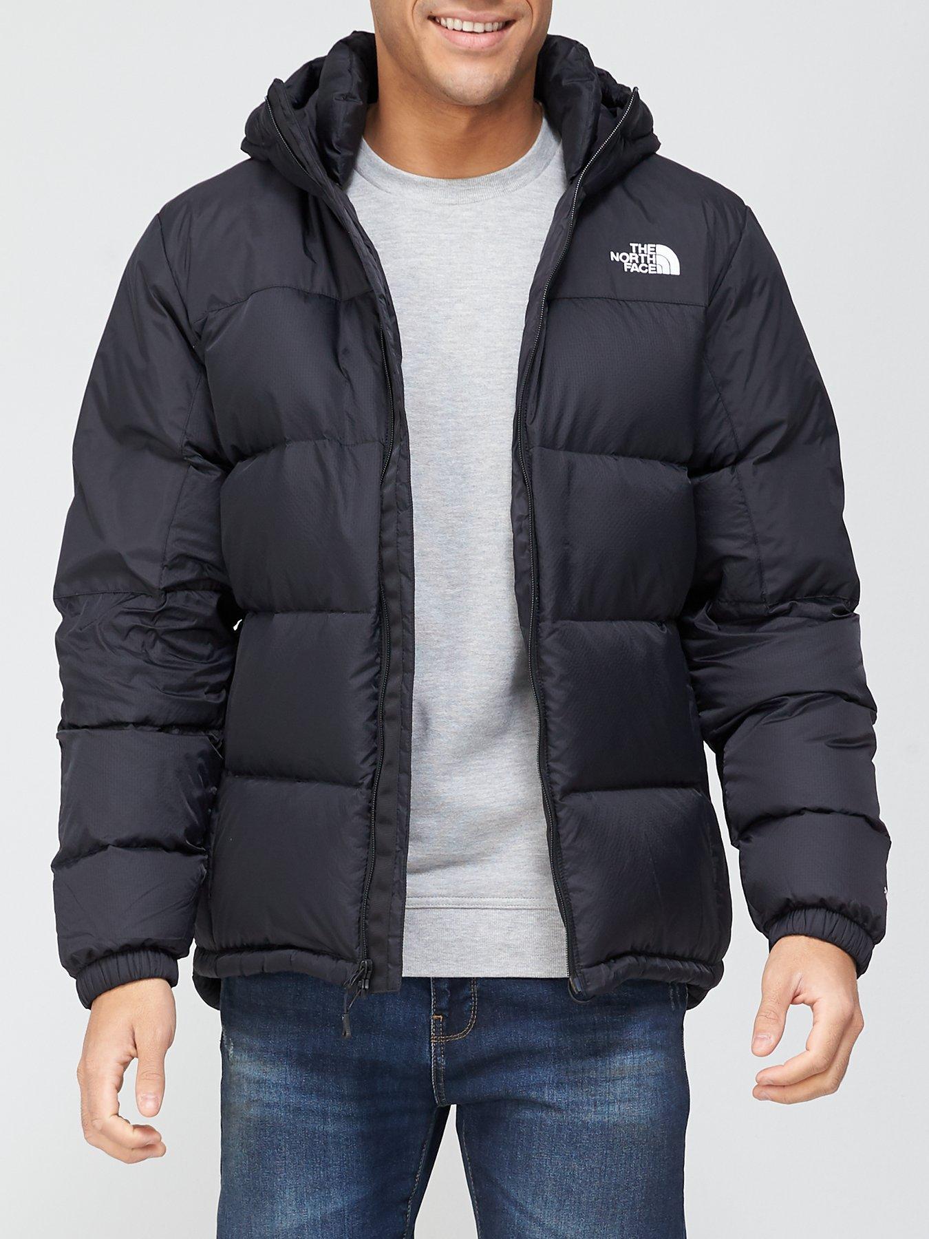 THE NORTH FACE Men's Diablo Down Hooded Jacket Black