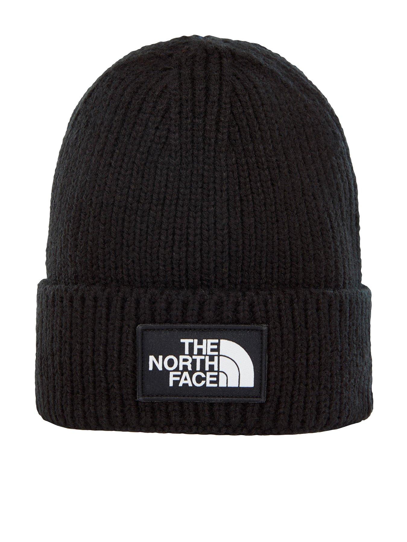 THE NORTH FACE Men's Logo Box Cuffed Beanie Black Littlewoods