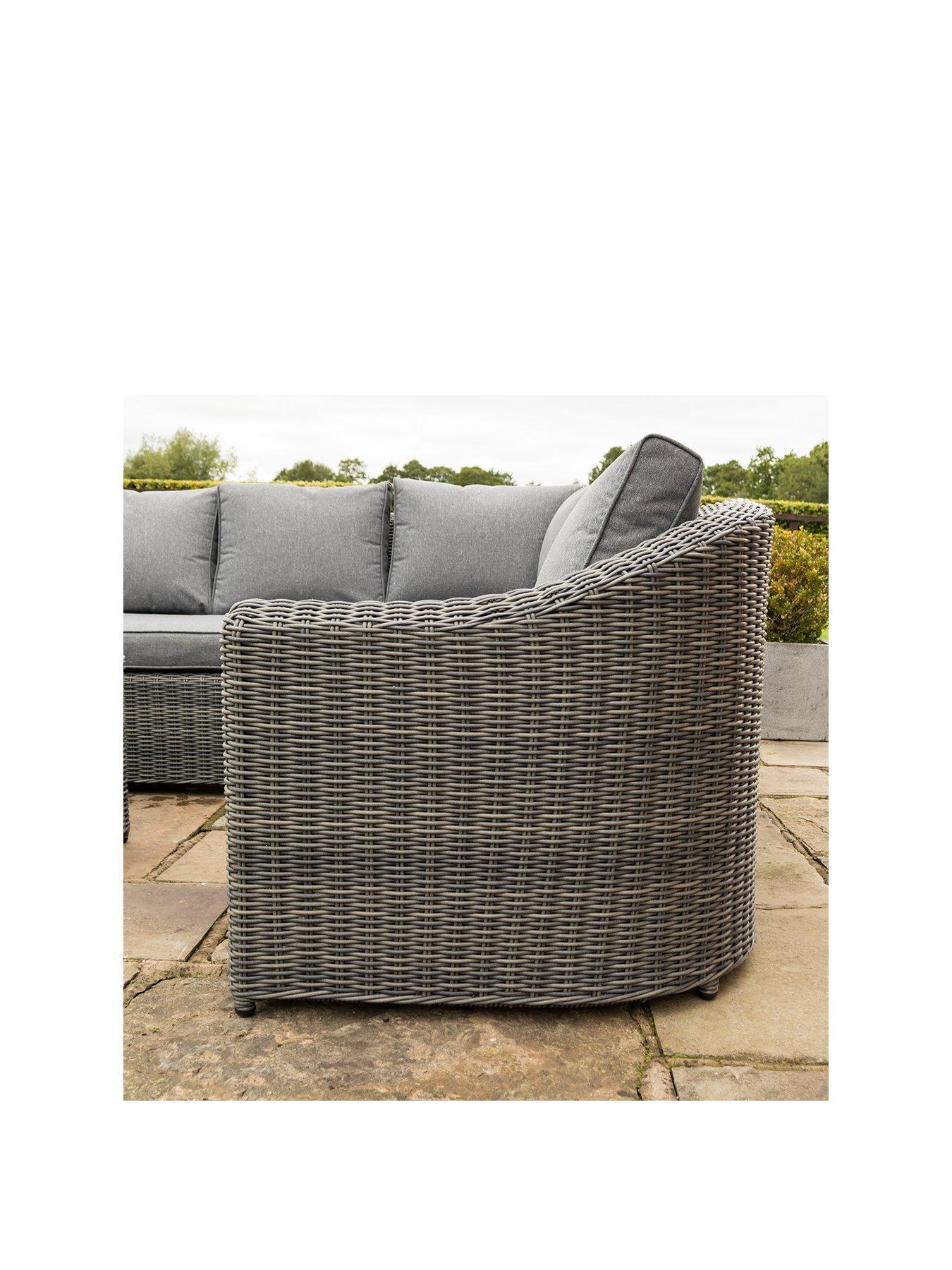 Image 3 of 6 of Rowlinson Bunbury Corner Set Grey Weave