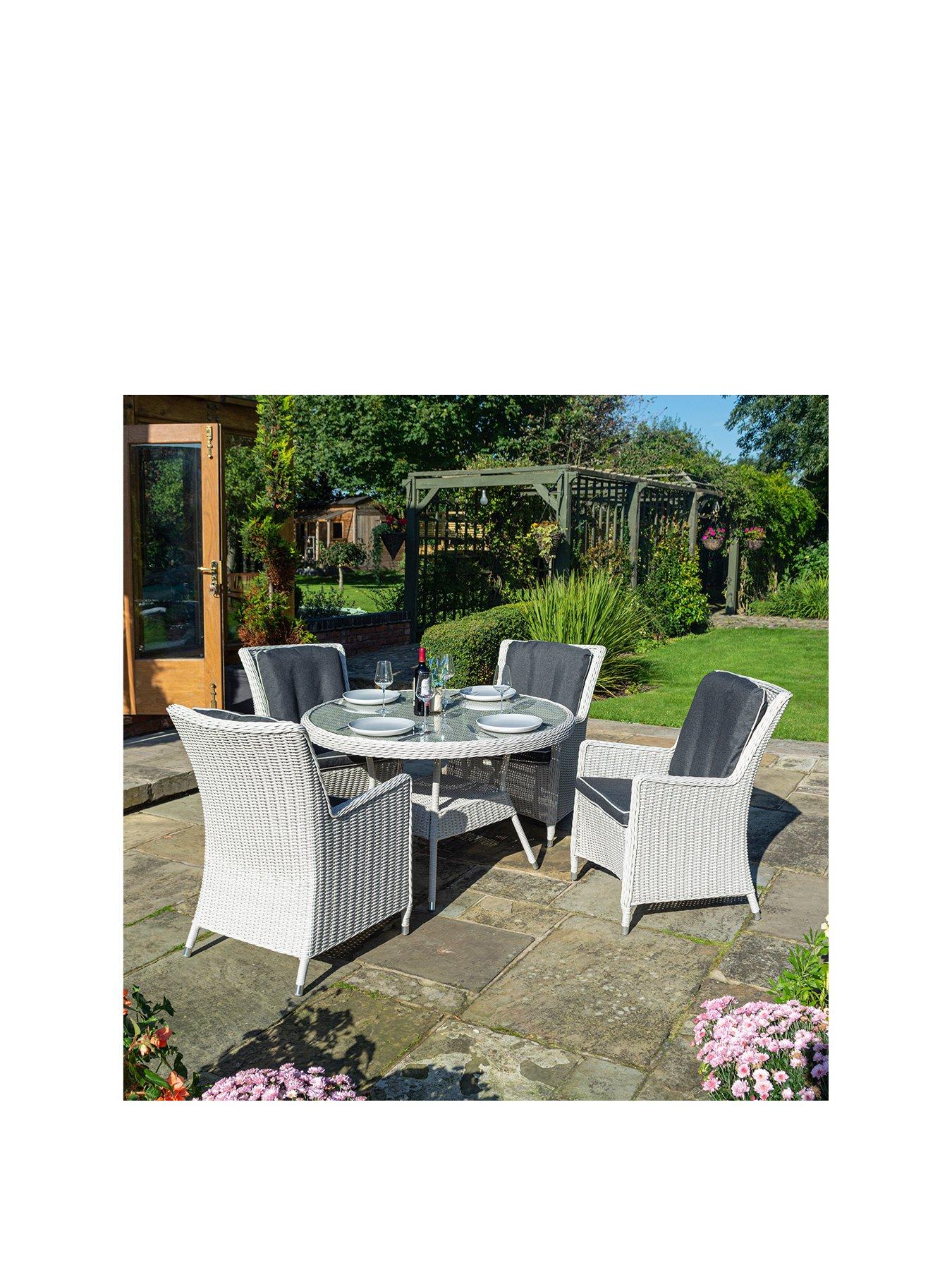 Rowlinson Prestbury 4 Seater Dining Set littlewoods