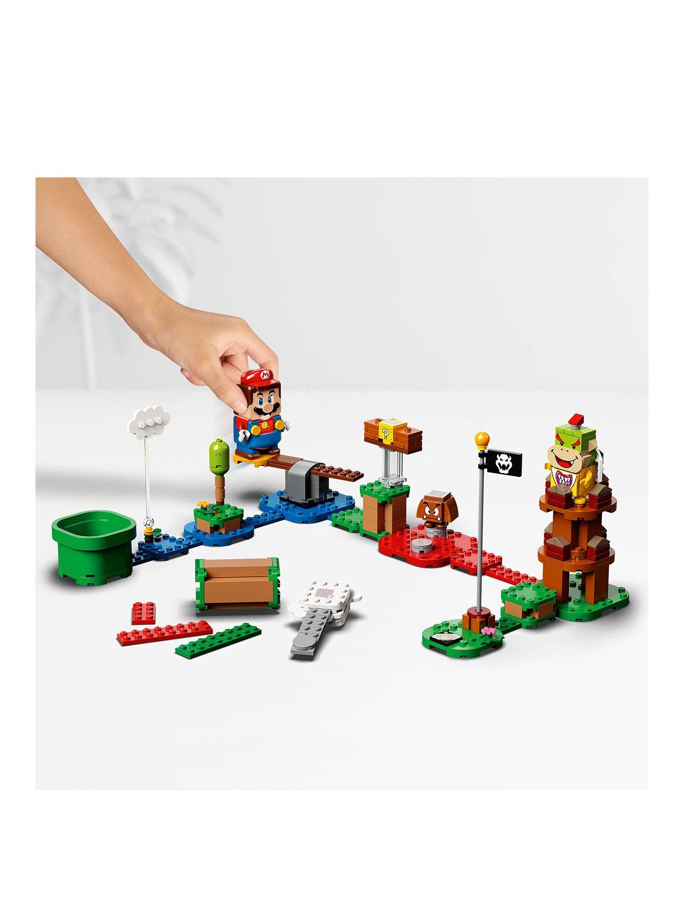 Lego super mario adventures with mario starter course building kit sale