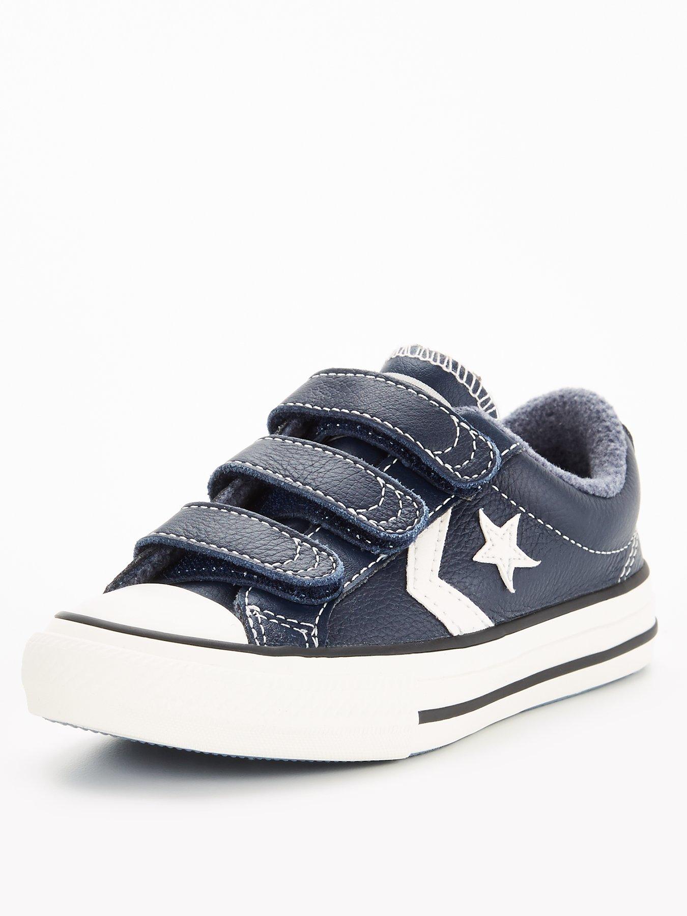 childrens leather converse