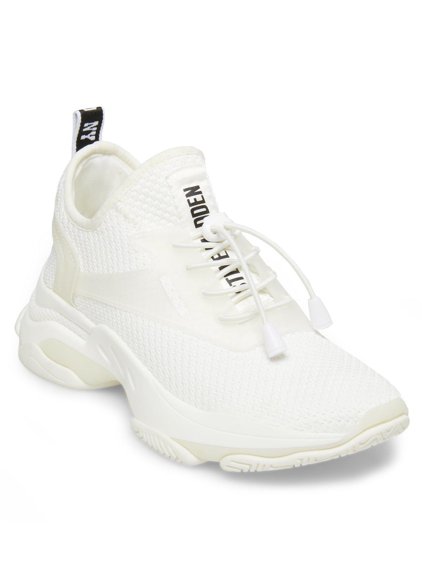 steve madden match white chunky trainers