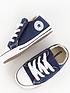  image of converse-chuck-taylor-all-star-ox-crib-boys-cribster-canvas-trainers--navywhite